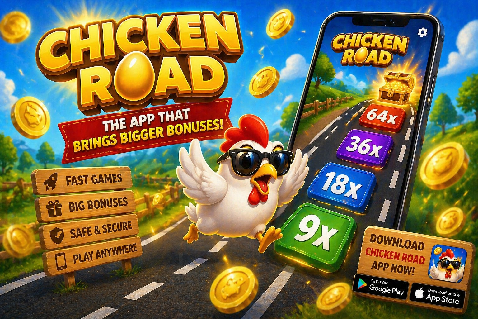 official chicken road game